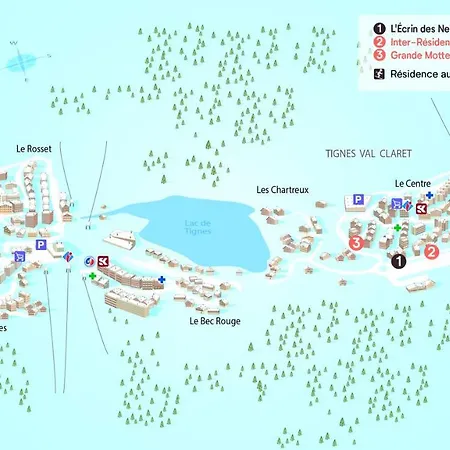 Ξενοδοχείο με διαμερίσματα Pierre & Inter-residences 2*